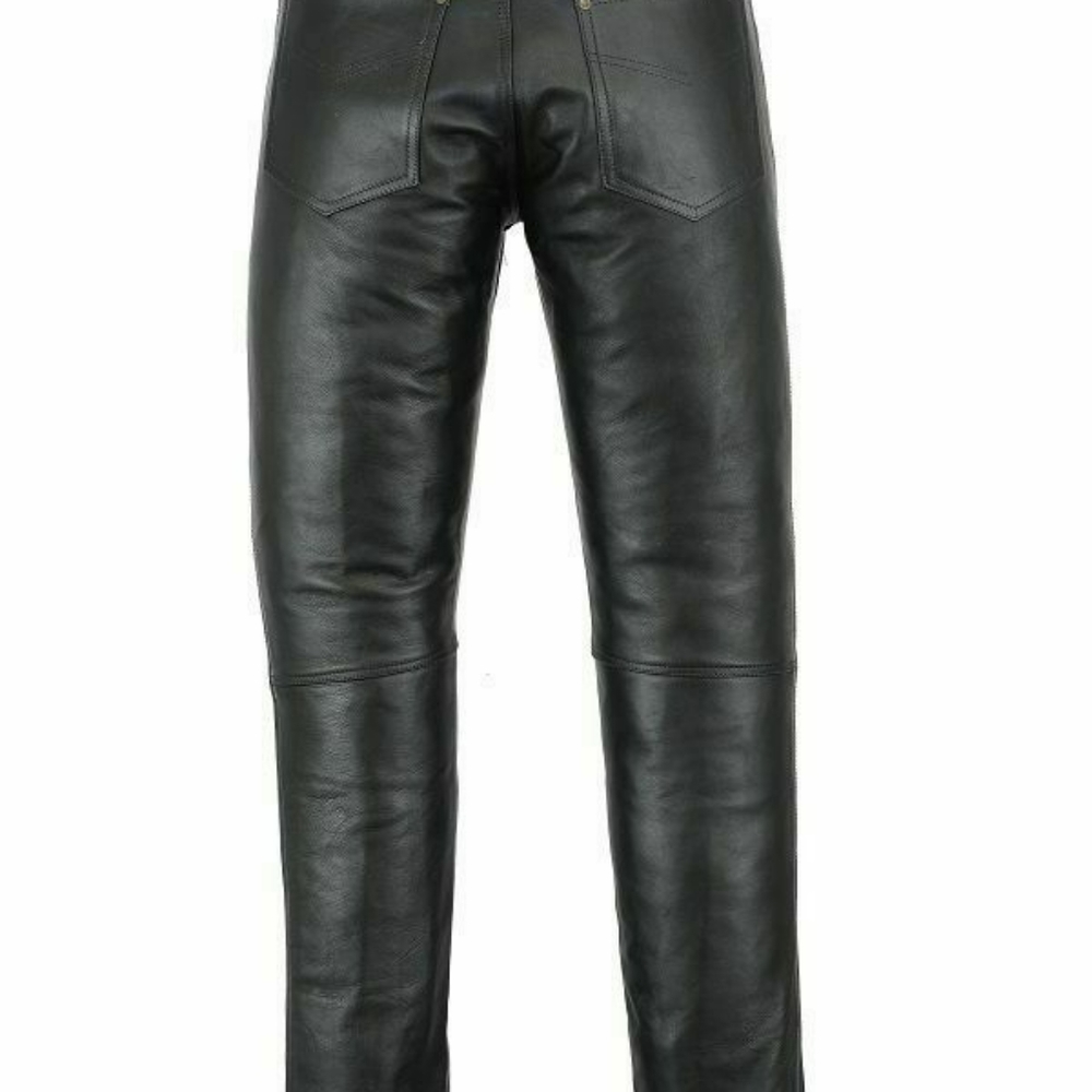 Genuine Leather full grain Leather pants - Picture 3 of 7